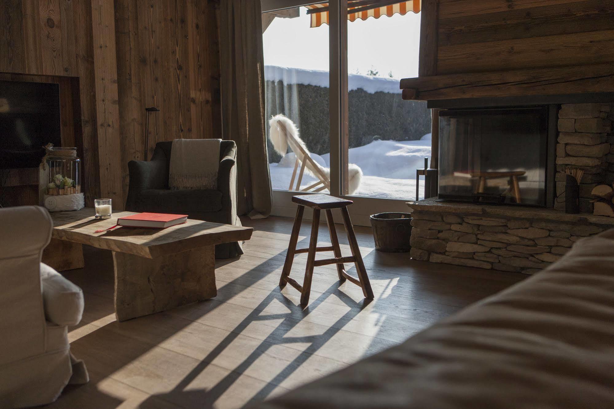 Appartement Flocon de Nell Megève Extérieur photo