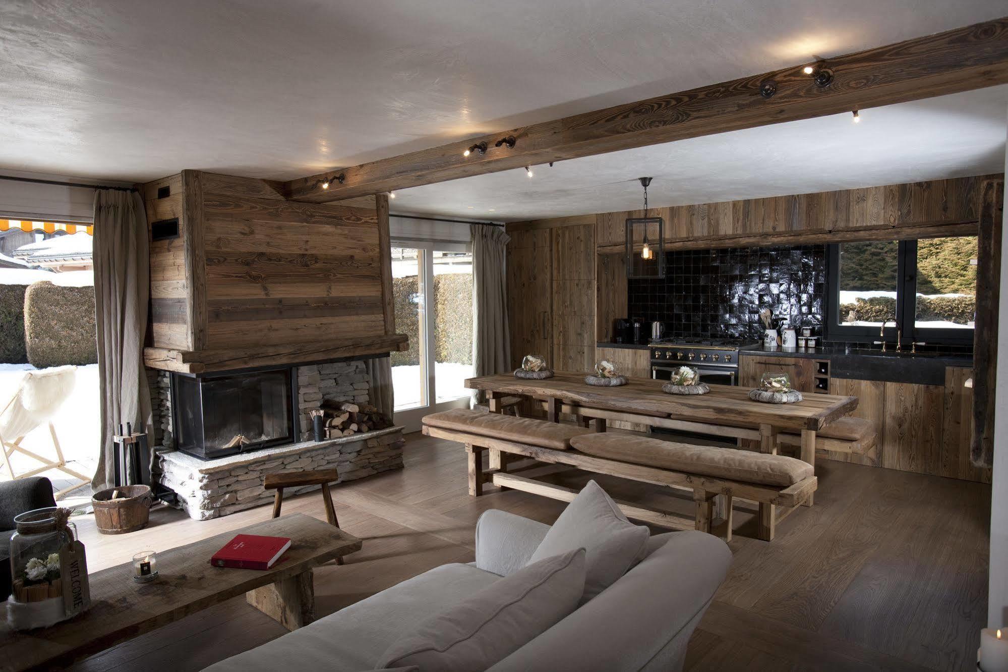 Appartement Flocon de Nell Megève Extérieur photo