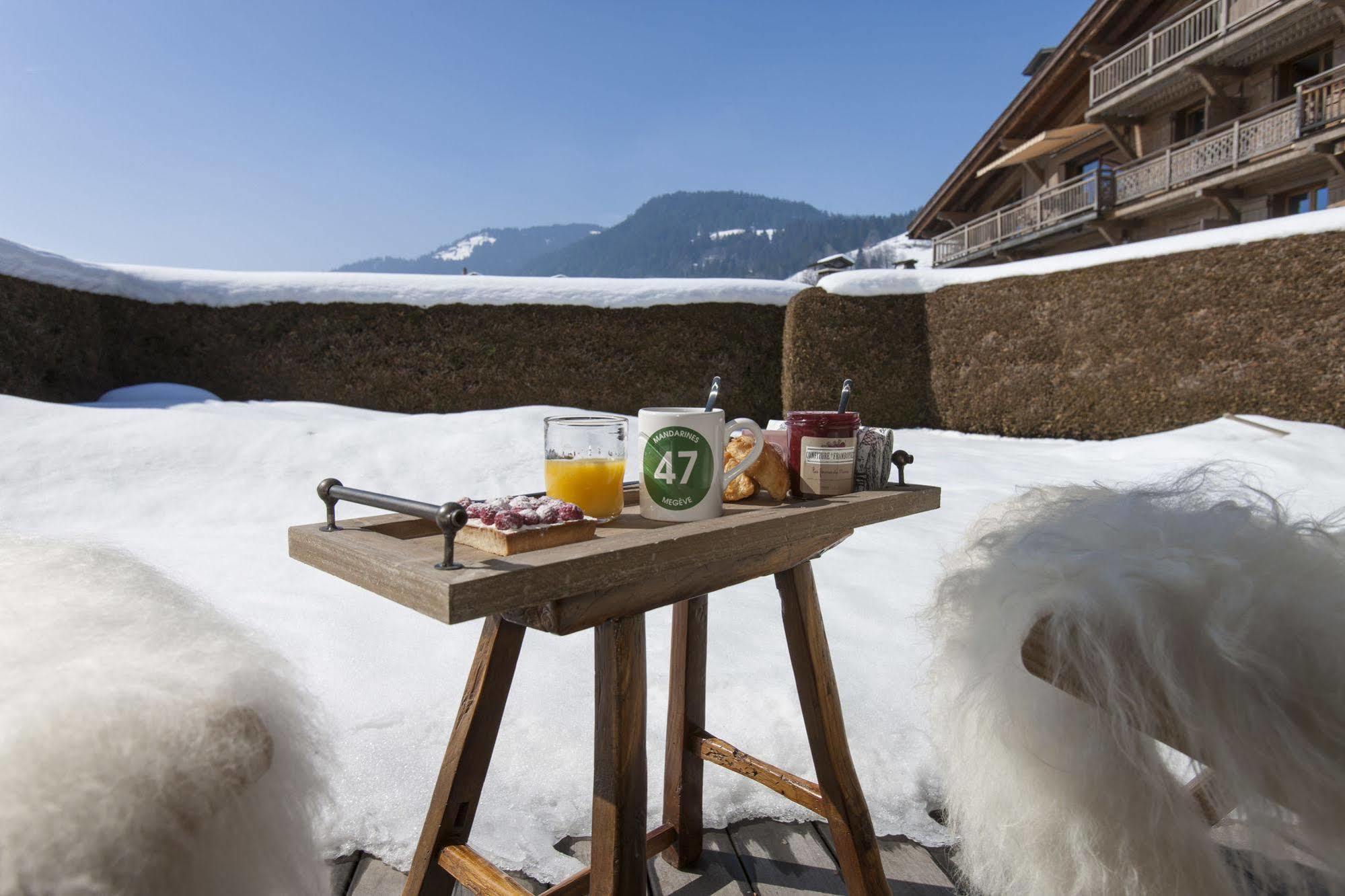 Appartement Flocon de Nell Megève Extérieur photo